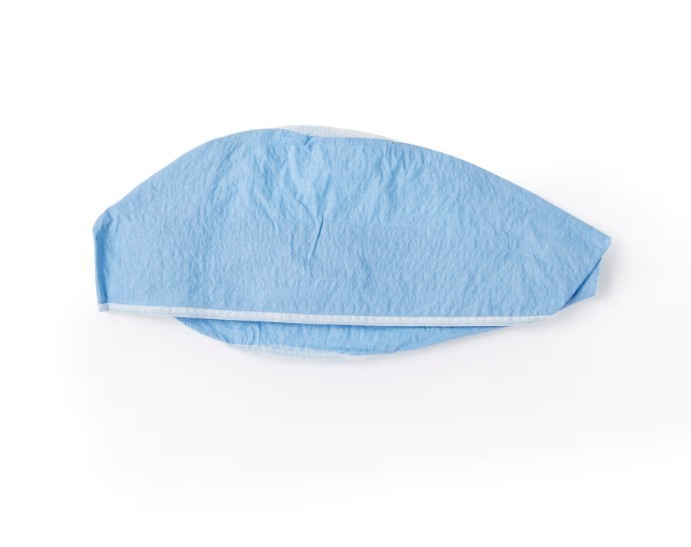 Cardinal Health Disposable Surgeon’s Cap w/Ties Blue One-Size Fits Most 100 ct