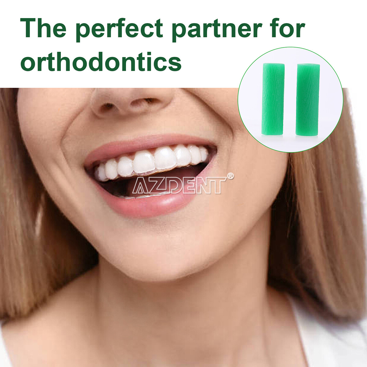 Colorful Dental Orthodontic Aligner Trays Chewies for Aligner Chompers Aligner