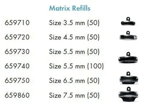 Dentsply Palodent V3 Sectional Matrix System Refills