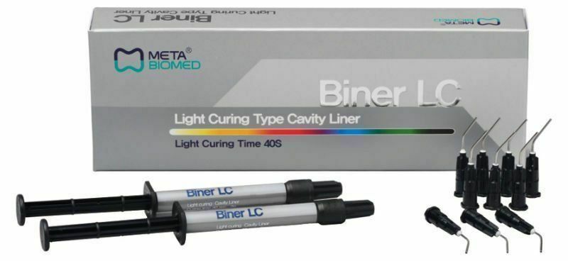 Meta Biomed Biner LC DENTAL Light Curing type cavity liner Base