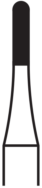 SUPÉR Carbide FGOS1557 FG & Surgical, Made in Canada, 2 Pack of 10, 20 Burs