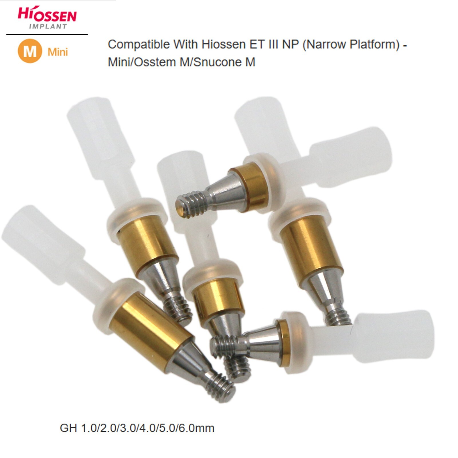 US Implant Locator Attachment Abutment For Hiossen ET Mini/Regular platform