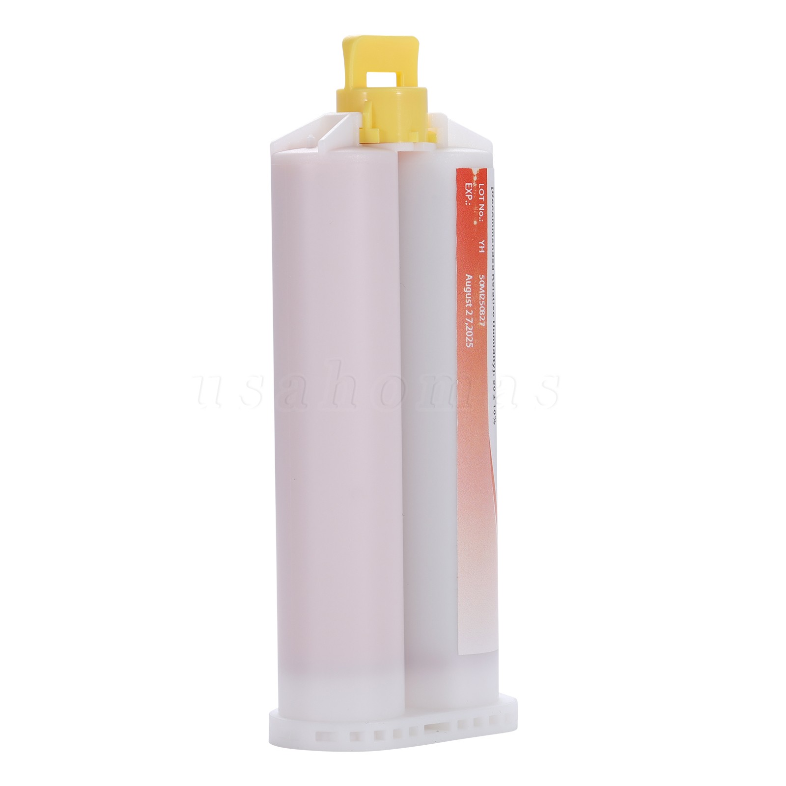 Dental Light Body Silicone Impression Material Putty Base 50ML Cartridge Tips DT