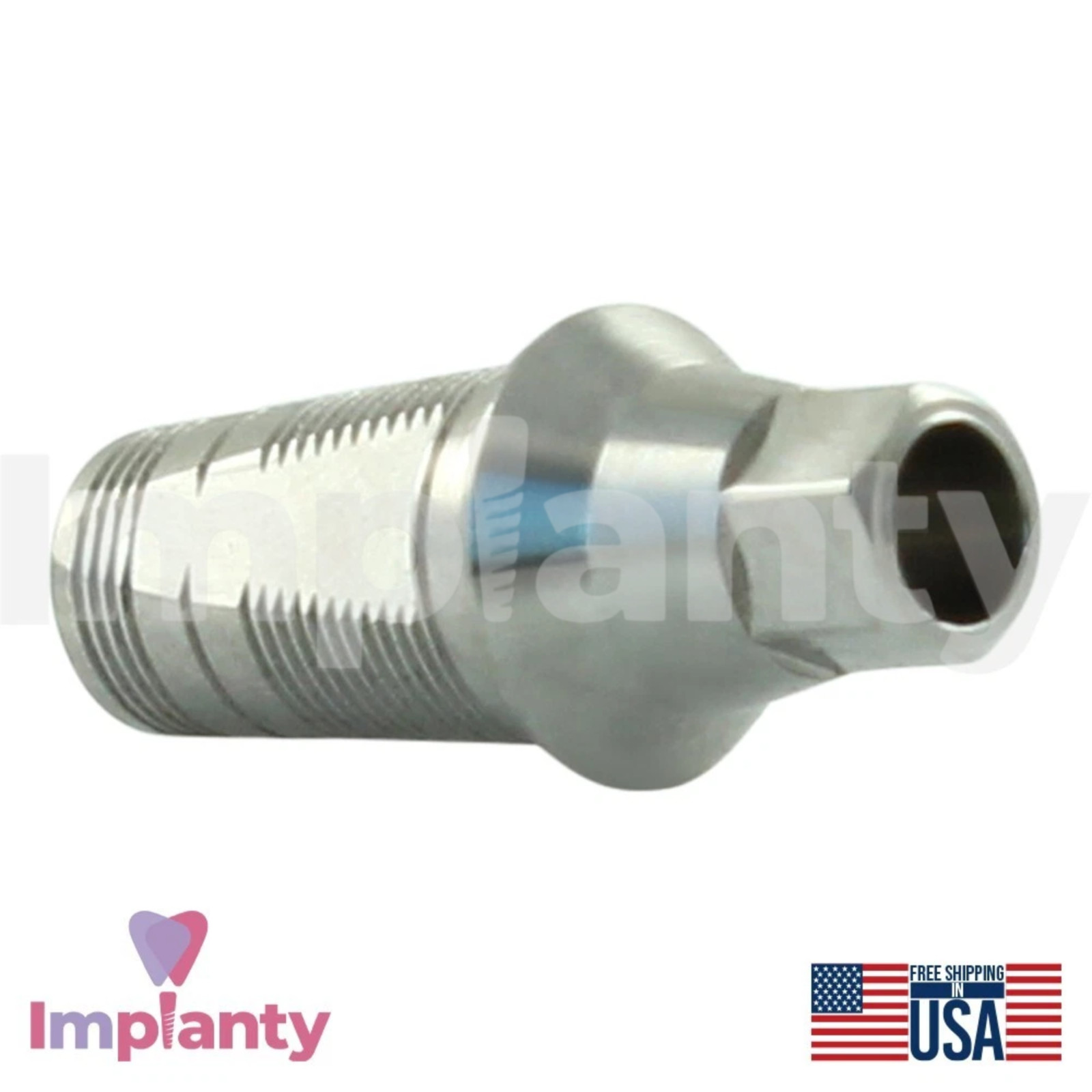 0sstem TS Compatible Mini Platform 2.1mm Dental CAD/CAM Titanium Base