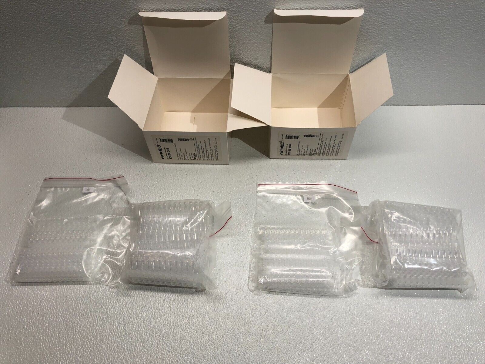 VWR Cat No 53509-306 PCR Strip 0.2 ml Tube With 12 Wells 80/Pk Lot Of 2