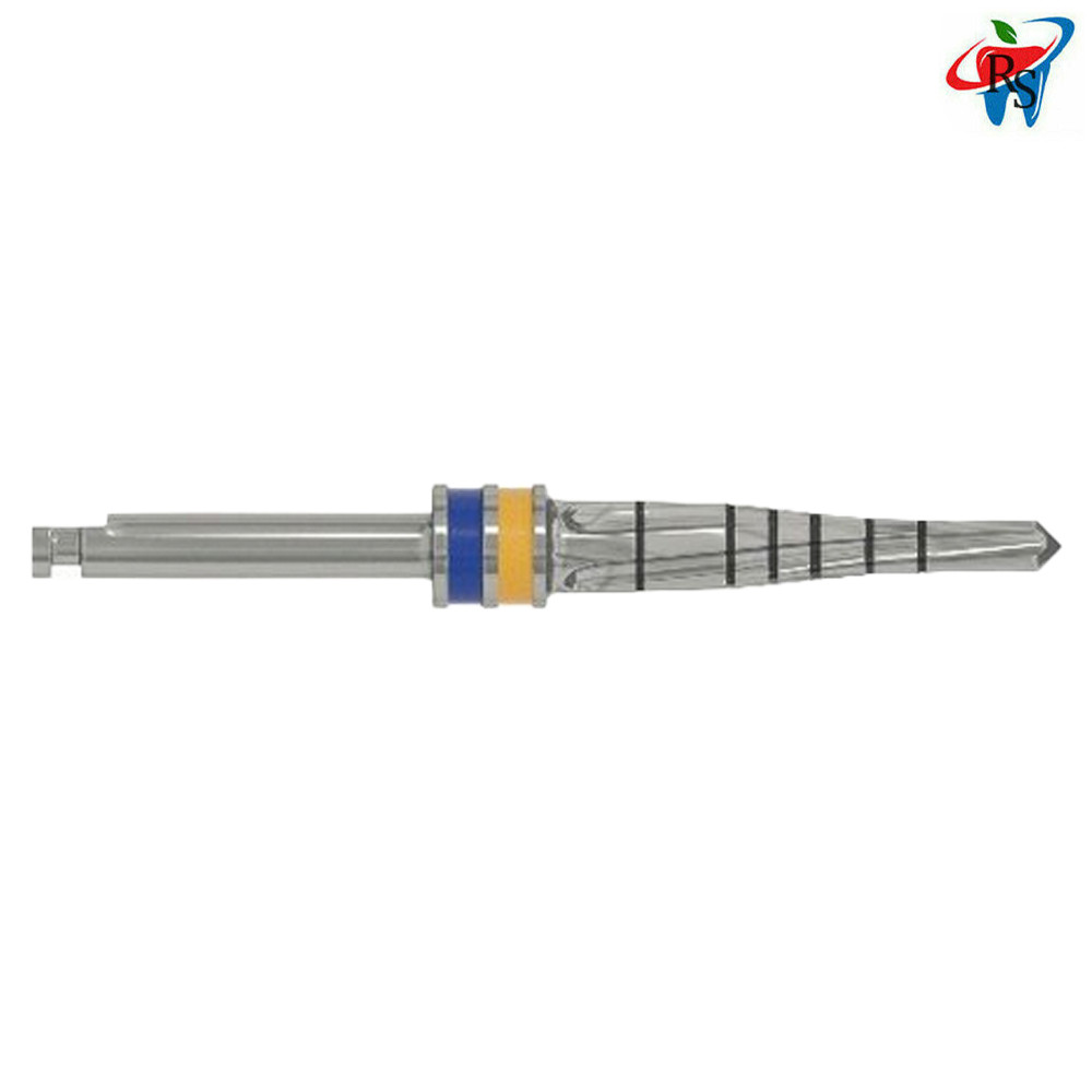 5pcs Dental Conical Drill For Impl ant Socked Sur gical Tools Burs