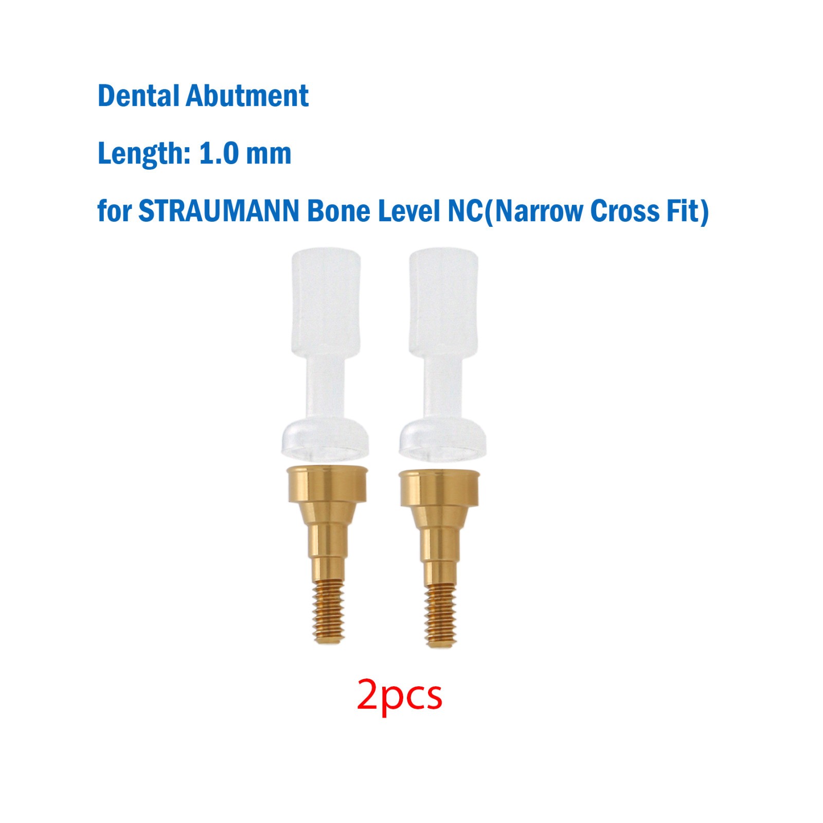 Locator Abutment Fits Straumann ITI Bone Level/Bone Level Tapered (BL/BLT) NC/RC
