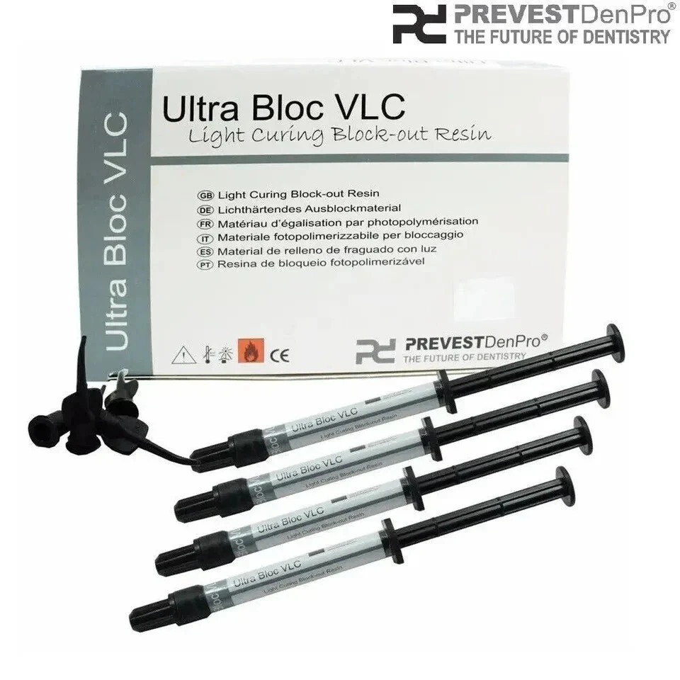 Denpro Ultra Bloc VLC Light Cure Block Out Resin For Dental Use (Free Shipping)