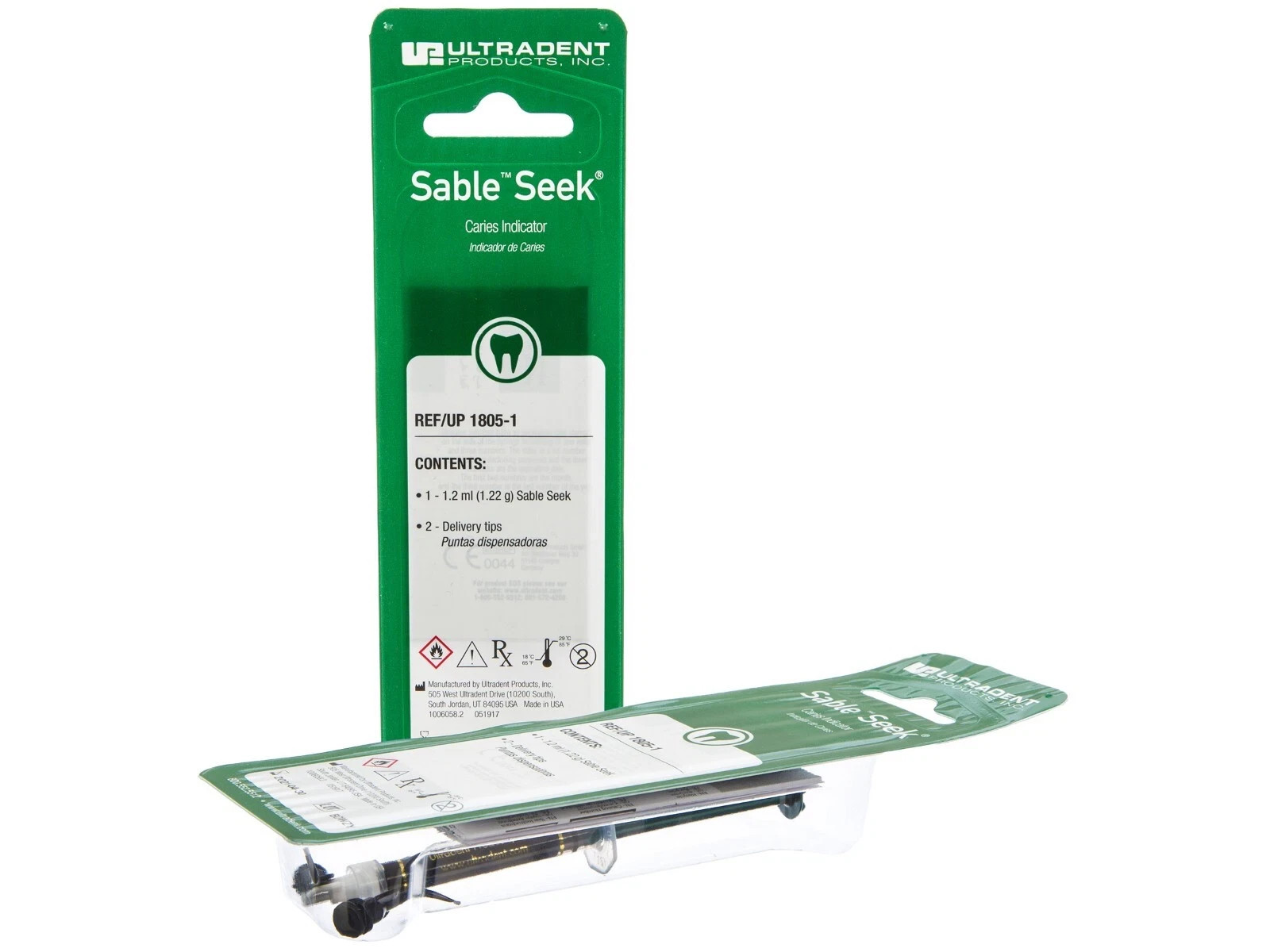 Sable Seek Caries Detector Dye Indicator Dentin Green Color 1.2ml (Fast Ship)