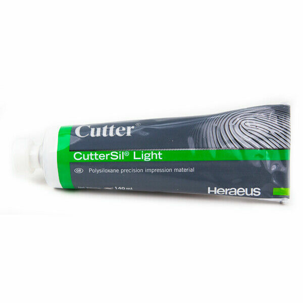 Kulzer Cuttersil Light (Green) Polysiloxane Precision Impression Material 140mL