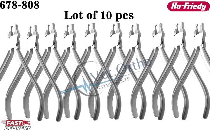 Lot of 10 Pcs Hu-Friedy 678-808 Clear Collection™ – The Clockwise Wedge