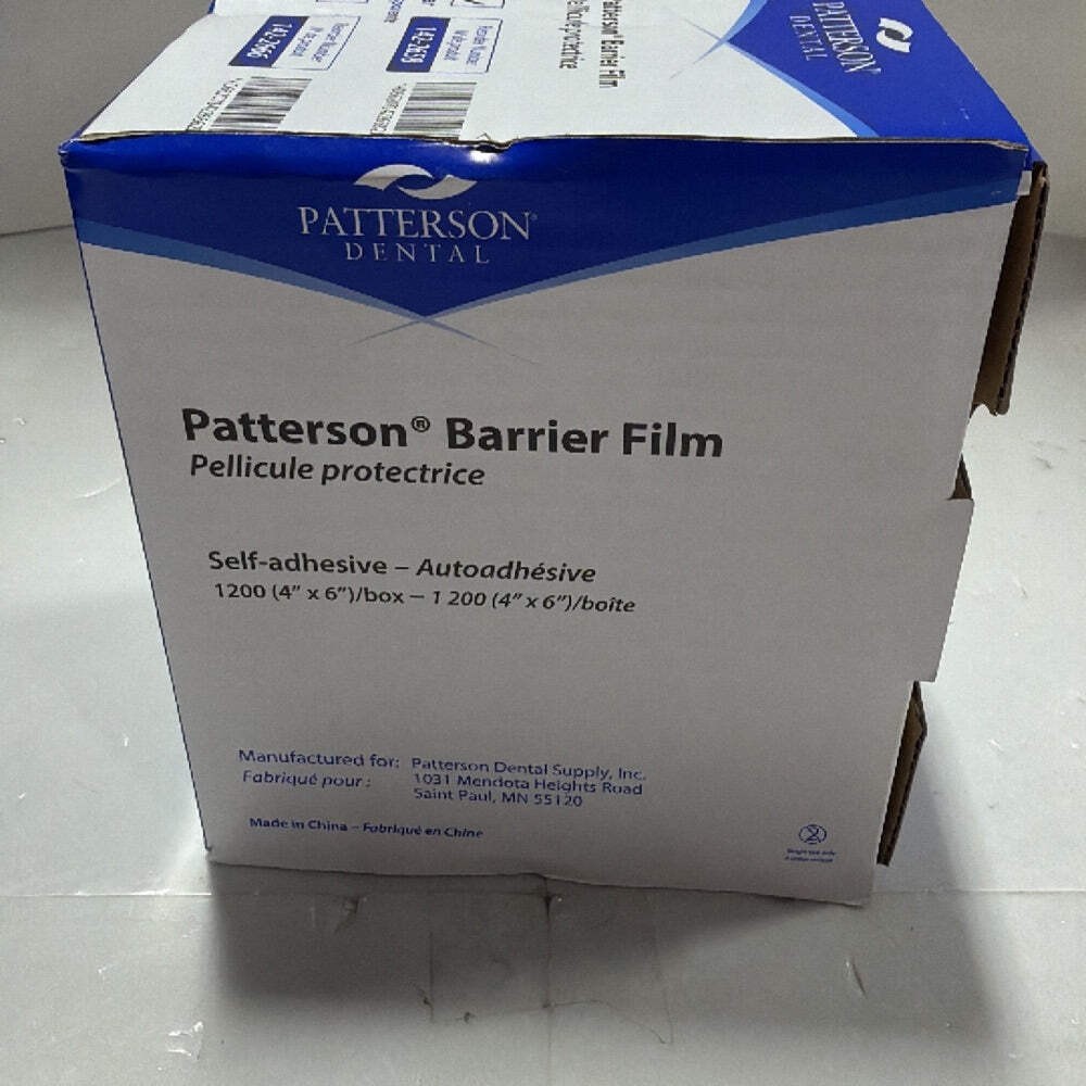 Patterson Dental Barrier Film 1200 Count