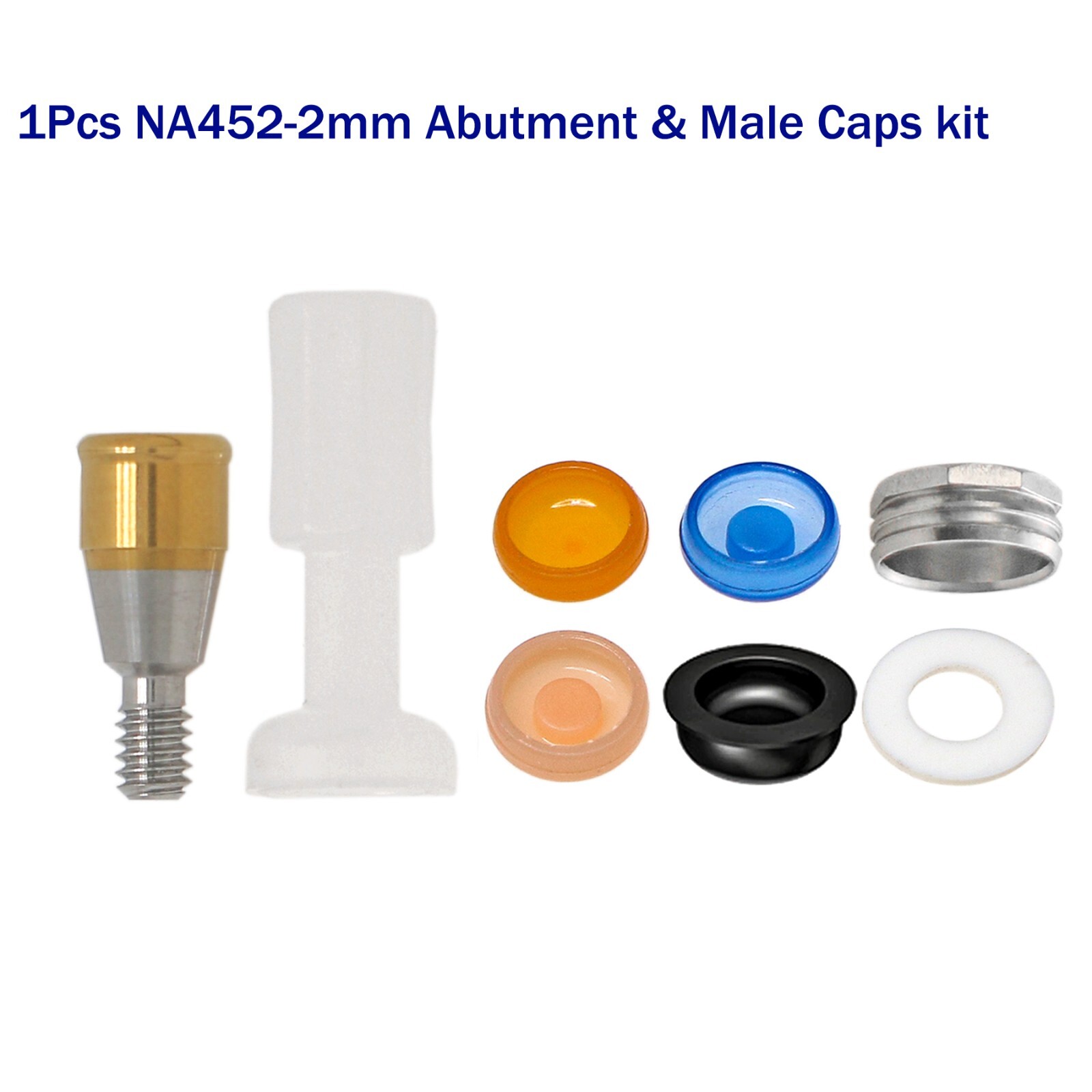 US Fits Nobel Biocare lmpalnts Locator Overdenture Abutment NP 1-5mm Removable