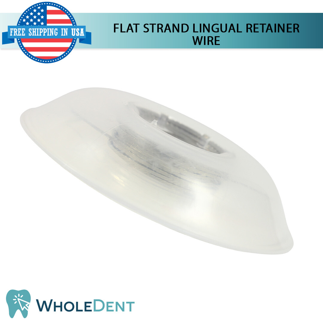 Orthodontic Dental Flat Strand Lingual Retainer Wire .010″x.028″ DynaFlex