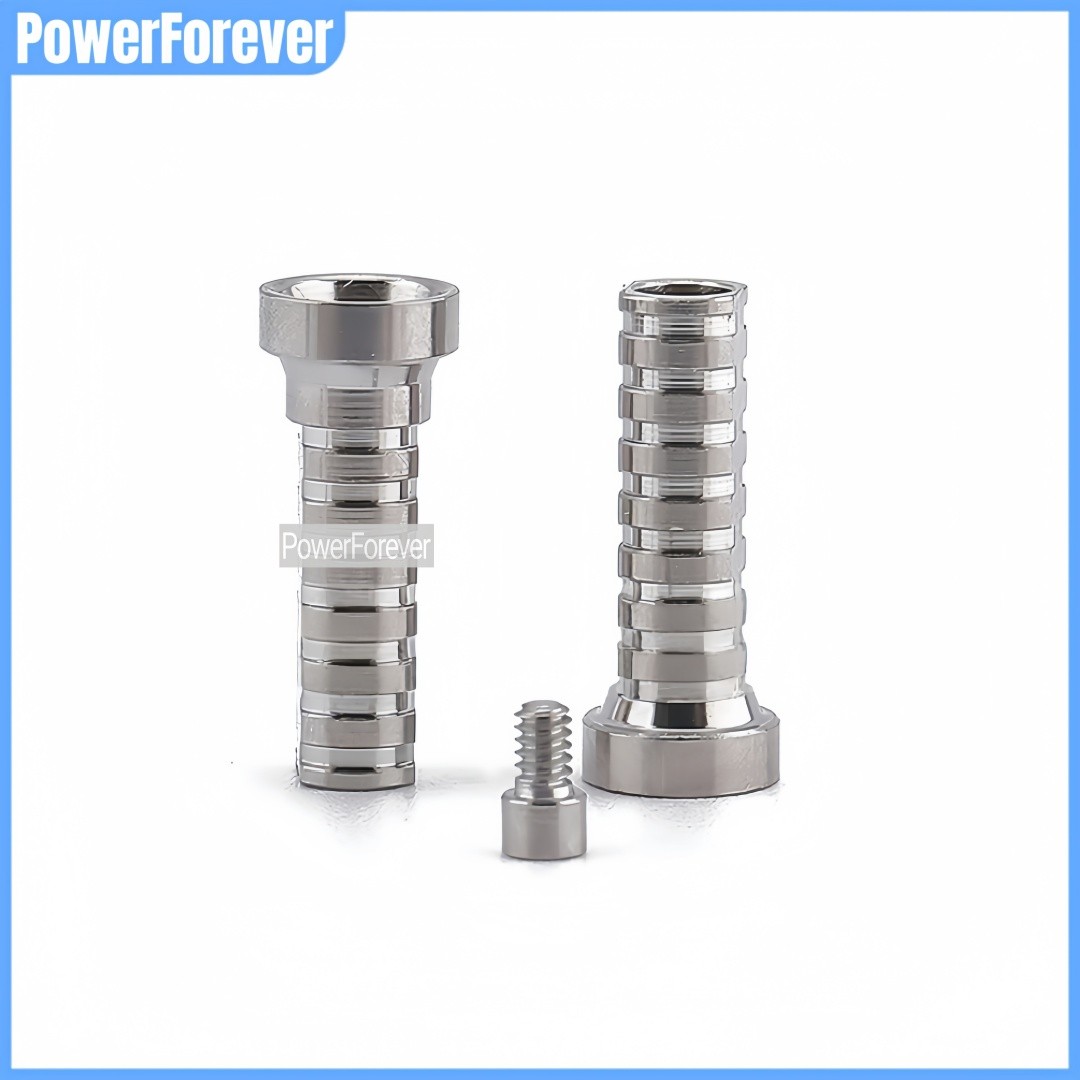 50Pcs Titanium Temporary Cylinder MU Sleeve Multi Unit Abutment Fits OSS/NOB/ITI