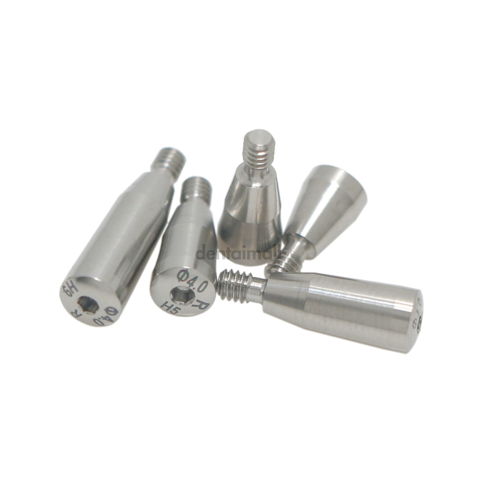 Dental Healing Abutments Regular Platform Fit Osstem Hiossen Ø4.0 Ø4.5 3.0-9.0mm