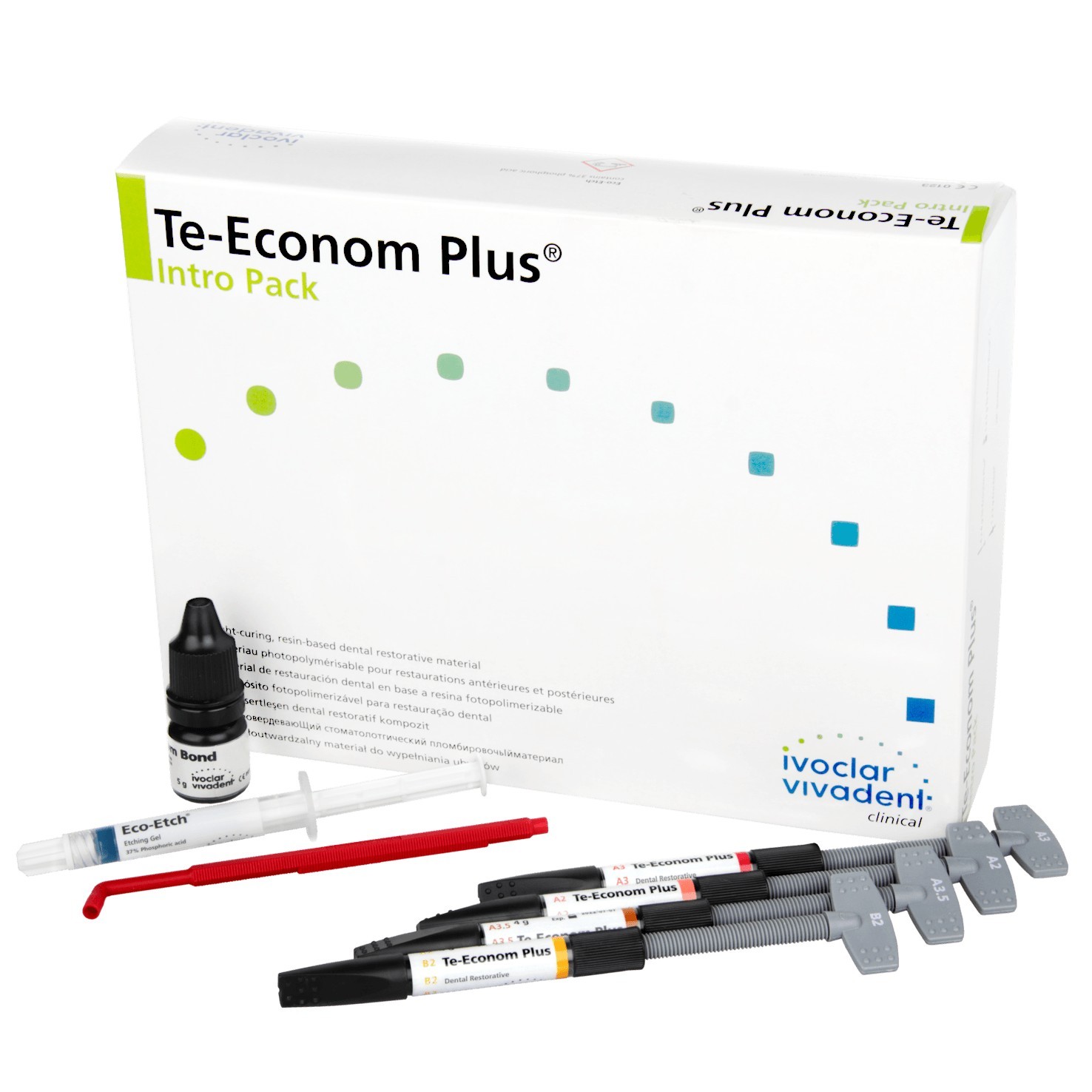 Ivoclar Vivadent Dental Te Econom Plus Resin Composite Kit (Free Ship)