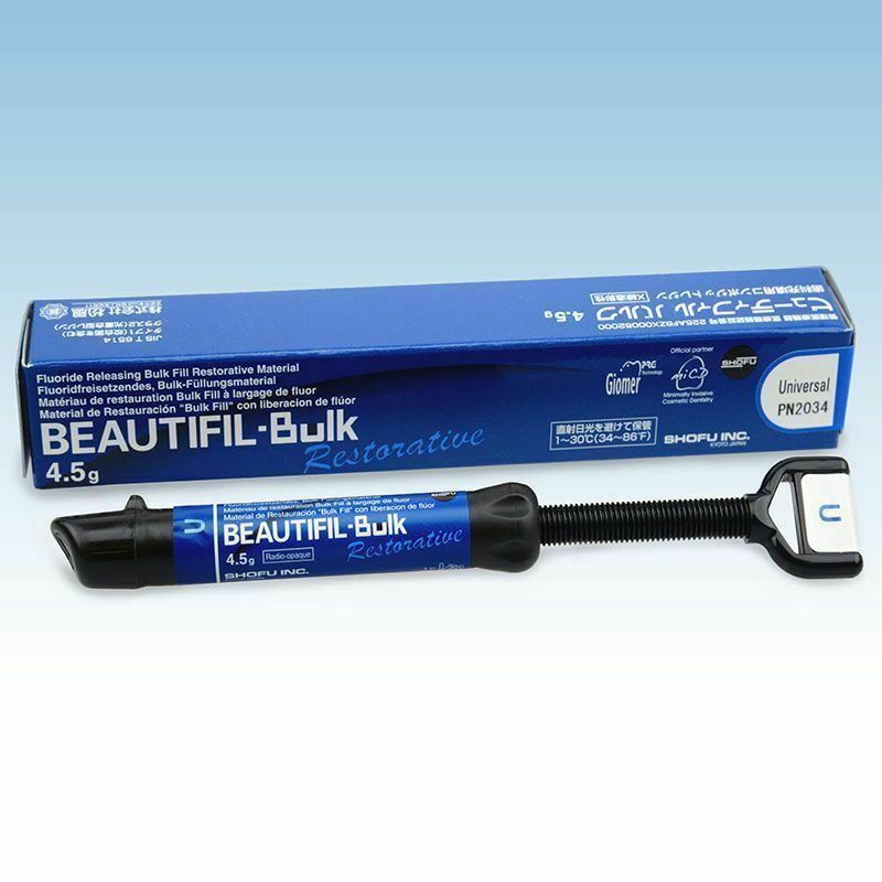 5 X SHOFU Beautifil-Bulk 4.5gm FREE& FAST SHIPPING LONG EXPIRY