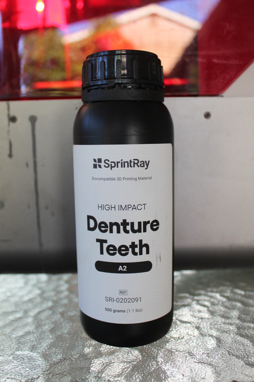 SprintRay High Impact Denture Teeth Resin A2 SRI-0202091 500 gr Exp: Dec 2024