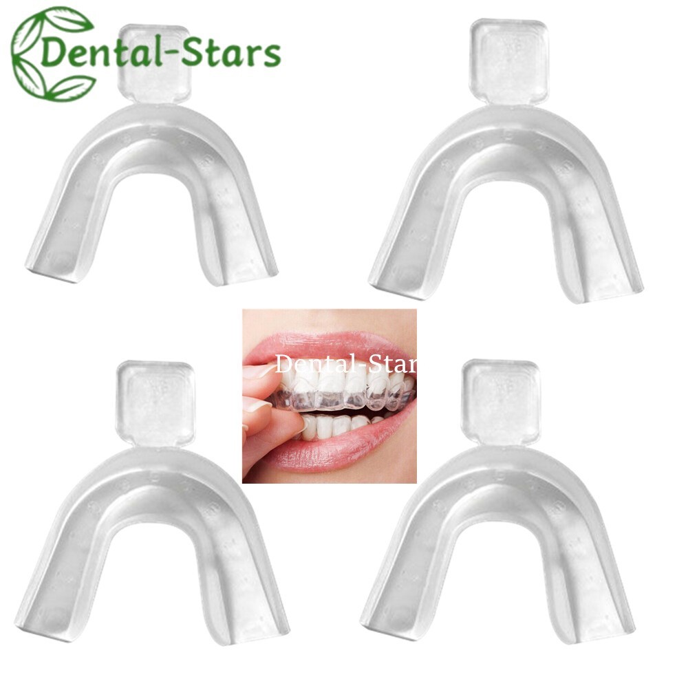 1Pc Dental Moldable Mouth Guard Grinding Thermoforming Mold Teeth Whitening Tray