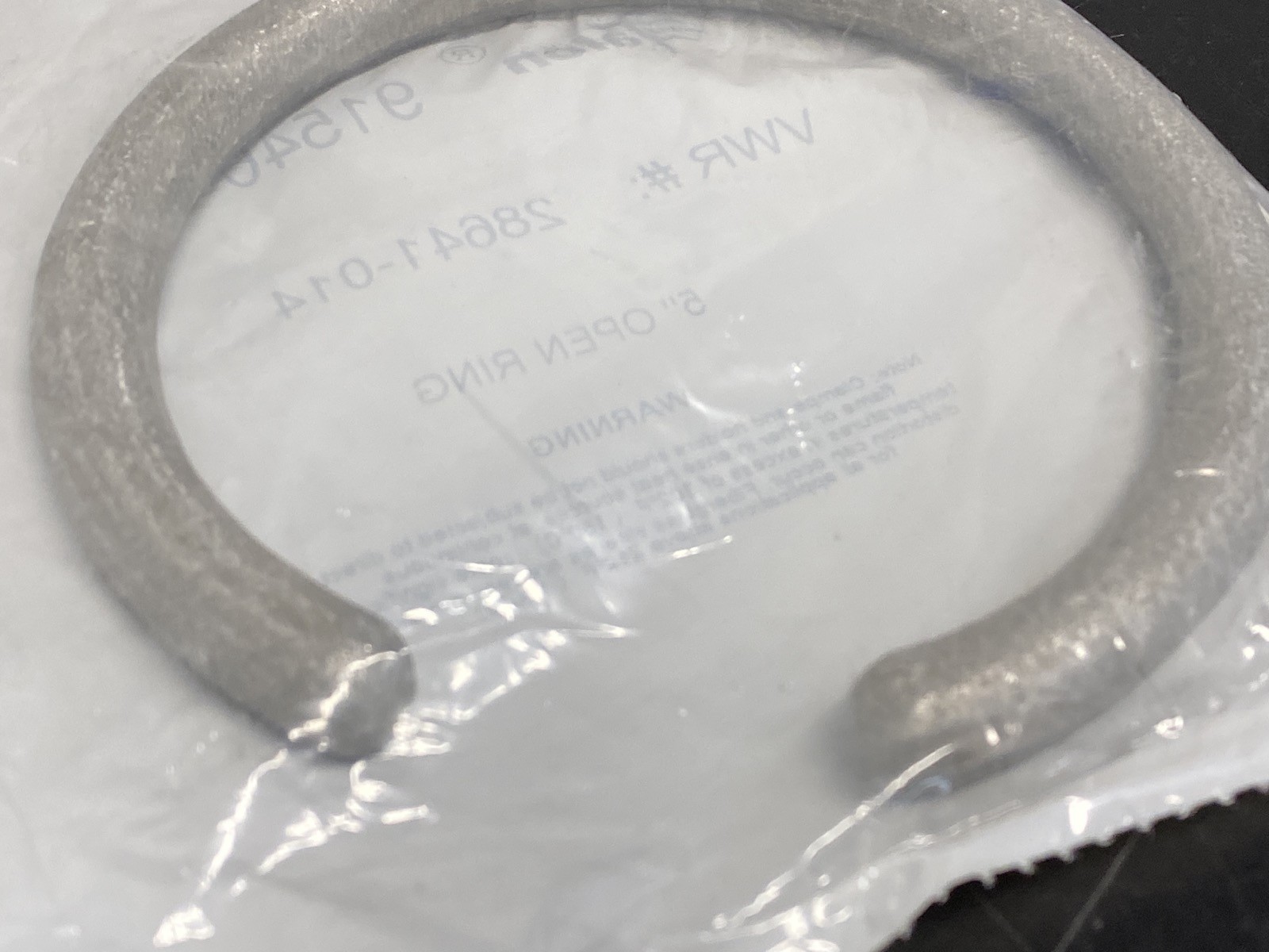New VWR TALON Aluminum 5” OD Laboratory Open Support Ring 915403 28641-014