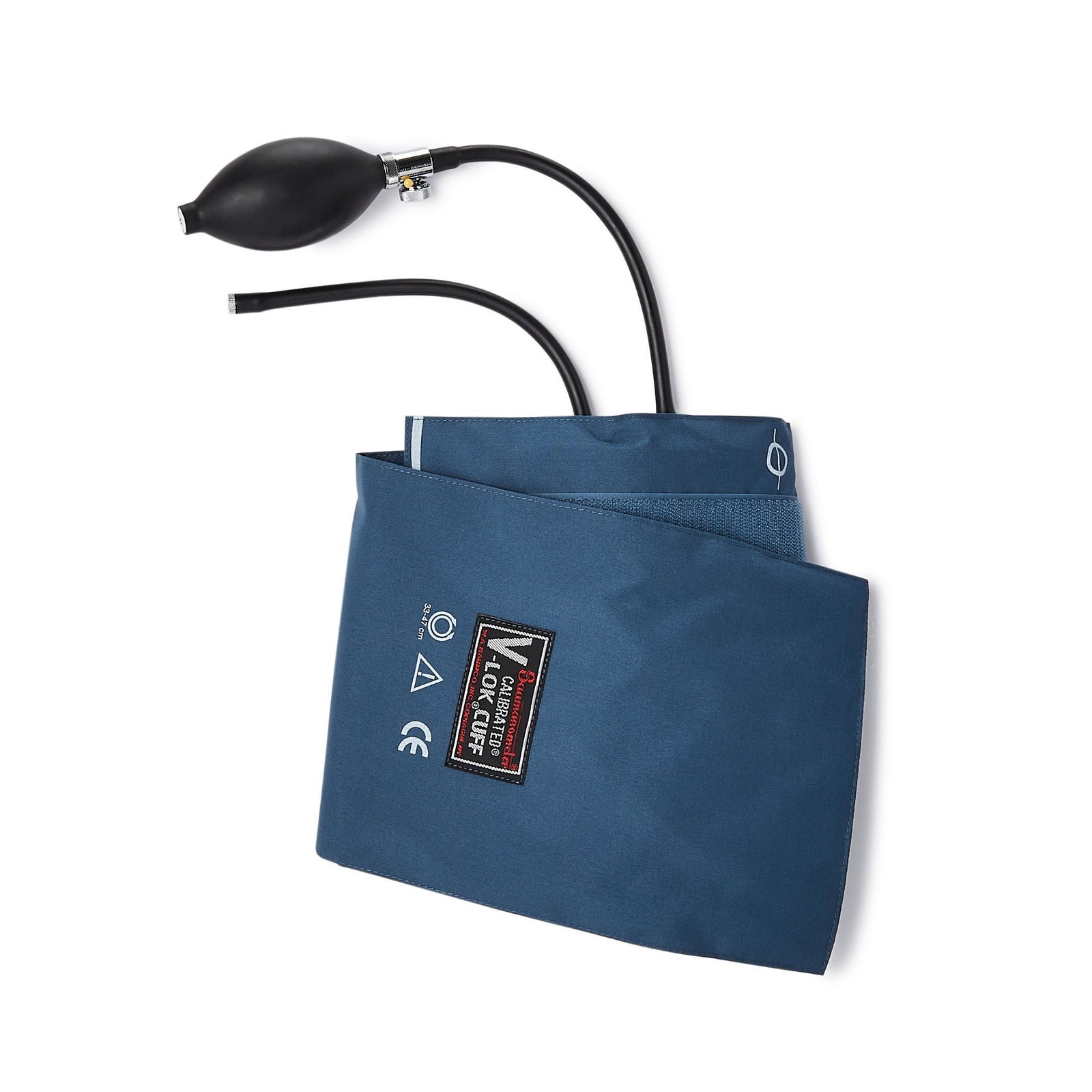 W.A. Baum Adult Arm Reusable Blood Pressure Cuff and Bulb 1 Each