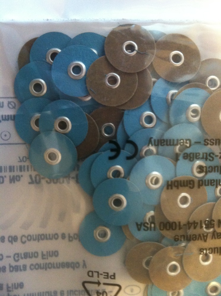 3M Sof-Lex soflex Discs Pack of 85 Blue Series 1982F Fine 1/2″ 12.7mm Dental