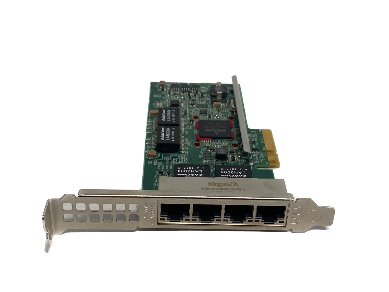 Used KINNEX-A Broadcom NetXtreme 5719 Quad-Port 1Gbps Ethernet Card KS0488HV81