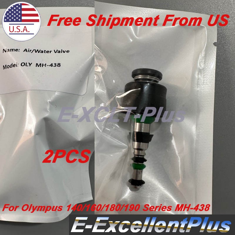 2PCS For Olympus 140/160/180/190 Series Air Suction Water Valves MH-438 MH438 US