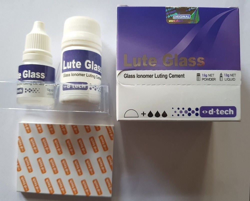 D Tech Lute Dental Glass Ionomer Luting Cement Free Shipp