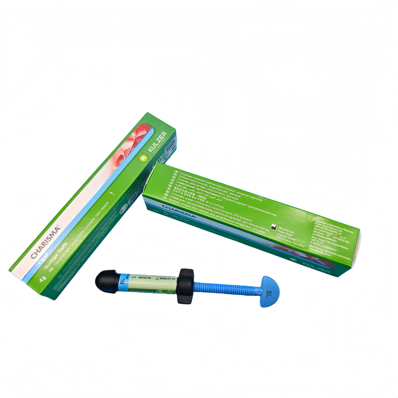 Dental KULZER CHARISMA Diamond OB Light Cure Composite Resin BL BXL Super White