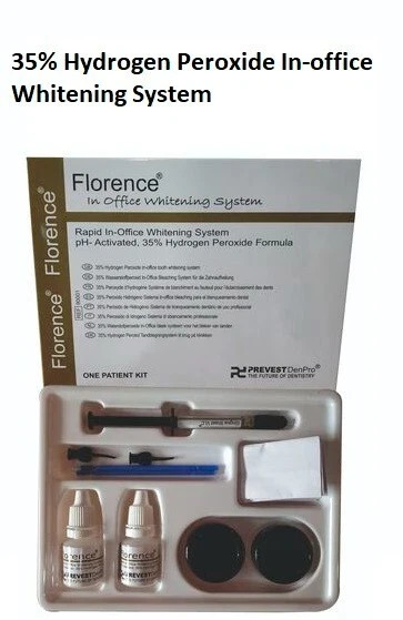 Dental FLORENCE Teeth Whitening Peroxide In-office Whitening 1 Patient Kit f.s,,