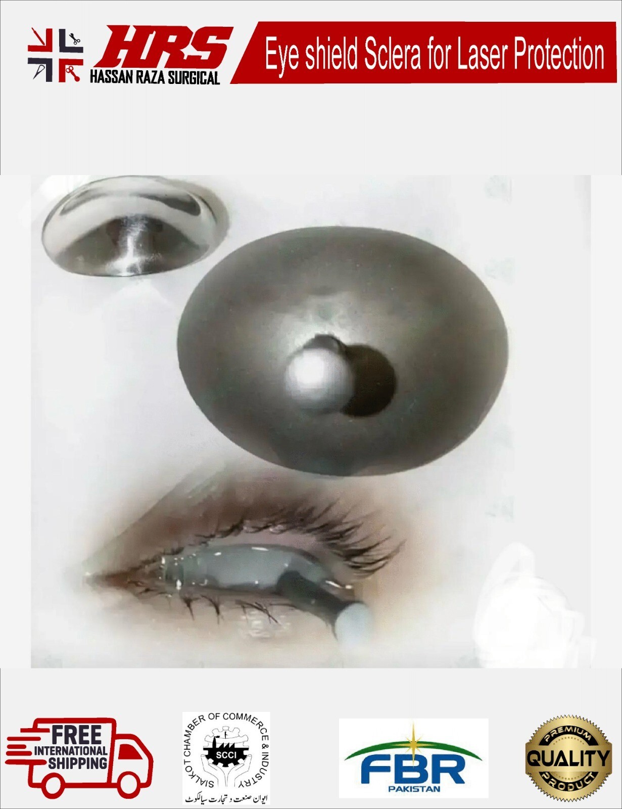 Eye shield Ocular Sclera Protection Laser Tattoo Remove Sizes: S:M:L 5Pcs
