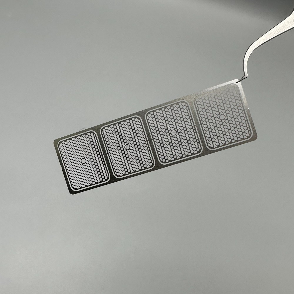 Dental Fixture Titanium Barrier Membrane Mesh Plates GBR Flexible Safety 2in1