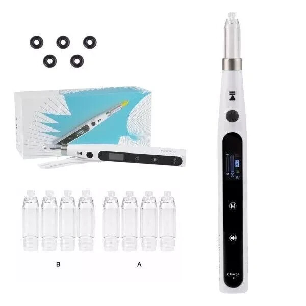 REDLAND Dental Anesthesia Injector Syringes Wireless Pen with 8 Injection Tubes