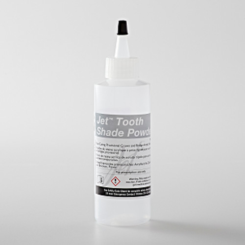 Jet Tooth Shade #61 – 4 oz. Powder Only, Self-Cure Acrylic Resin for Temporary