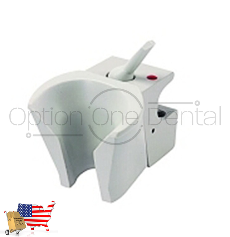Dental HP Holder, Auto HP, w/ Lockout Toggle, Gray DCI 5960, 1/2″ bar-mounting
