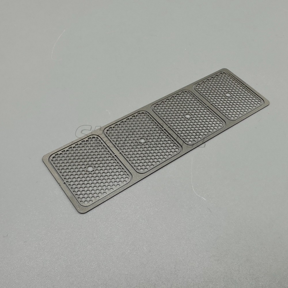 Dental Fixture Titanium Barrier Membrane Mesh Plates GBR Flexible Safety 2in1