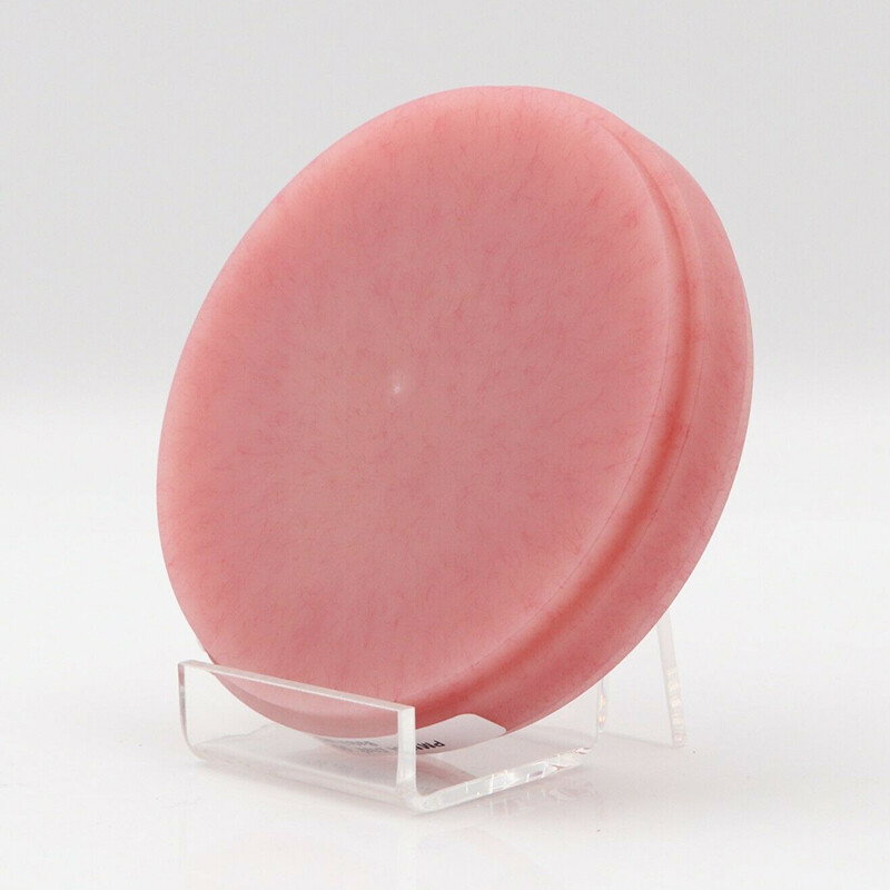 5Pcs Pink 98mm Dental PMMA Blocks with Veins/Bloodshot for Open/Wieland System