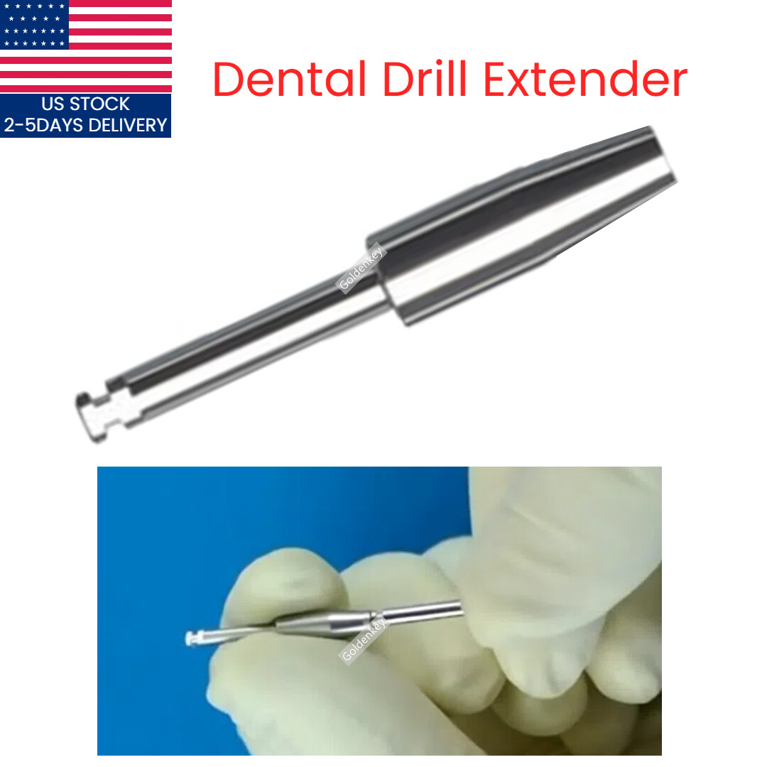 Dental Drill Extension Drill Extender Universal Drills Burs Length Extension Bar
