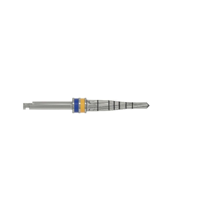11x Dental Fixture DSI Conical Surg Tool Drills Set Cutting