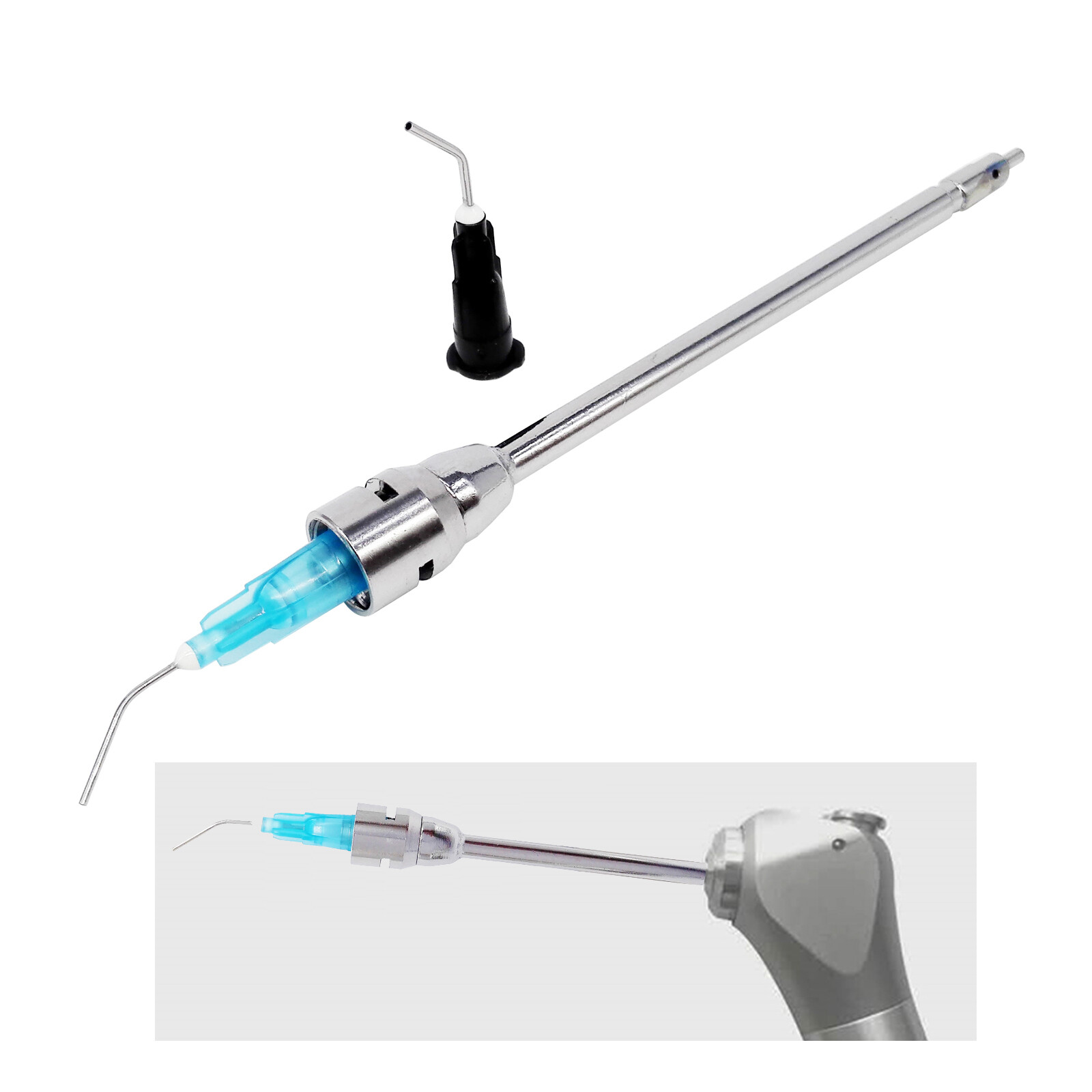 Dental Sybronendo Stropko Kerr Style Air Water Syringe Irrigation Tips 3Way
