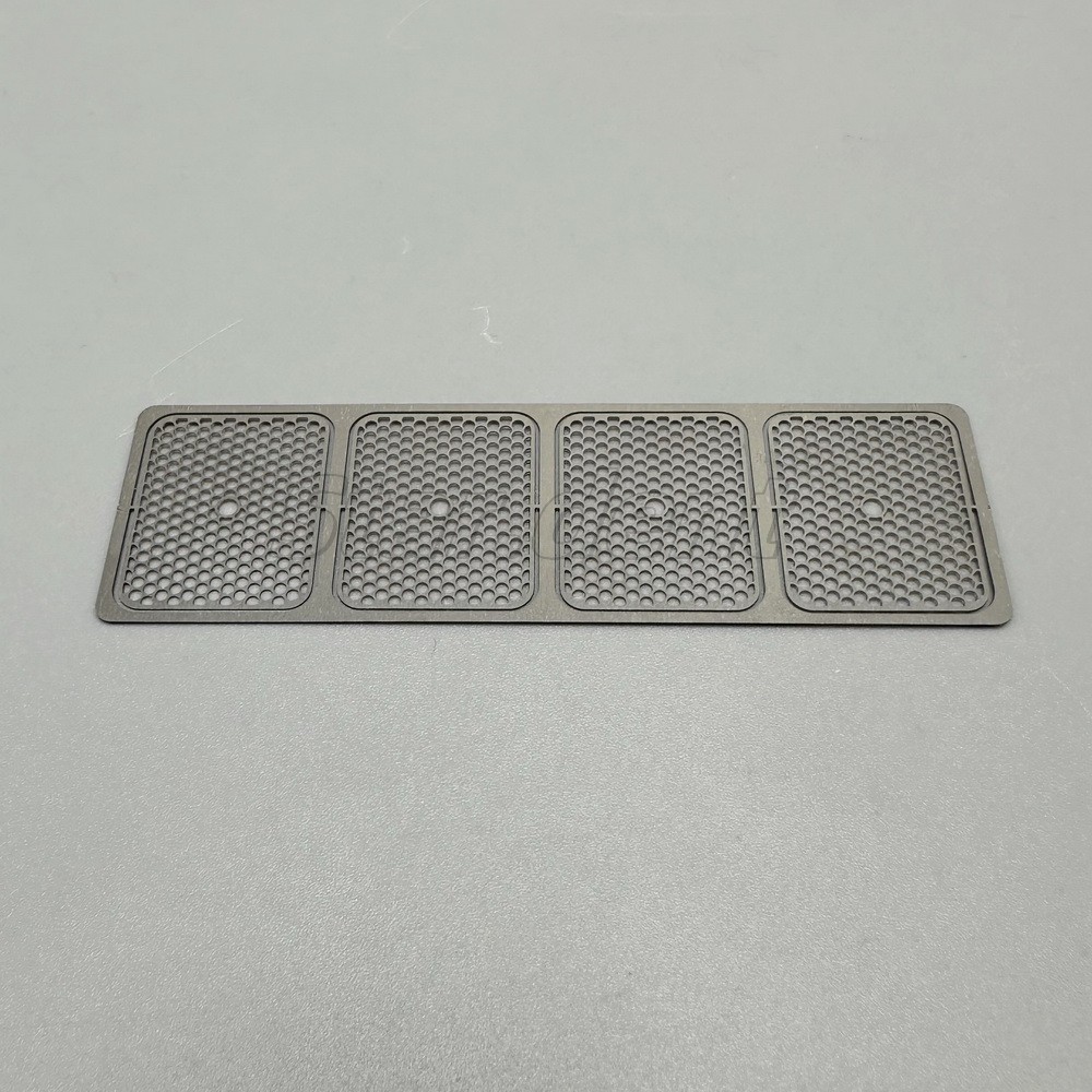 Dental Fixture Titanium Barrier Membrane Mesh Plates GBR Flexible Safety 2in1