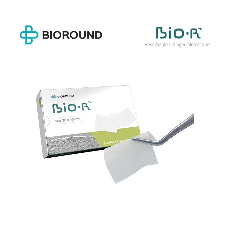 BIO-R Resorbable Collagen Membrane 4 Sizes