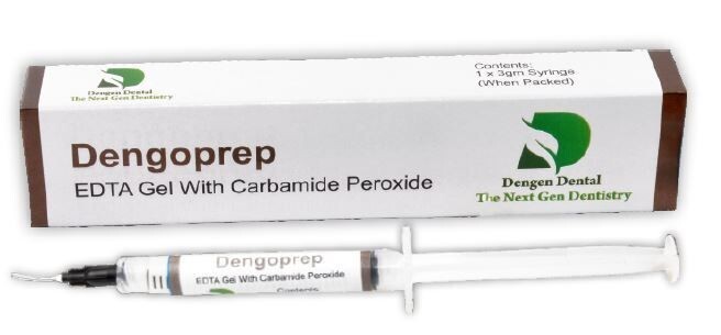 Dental DengoPrep EDTA Gel with Carbamide Peroxide 3g Syr