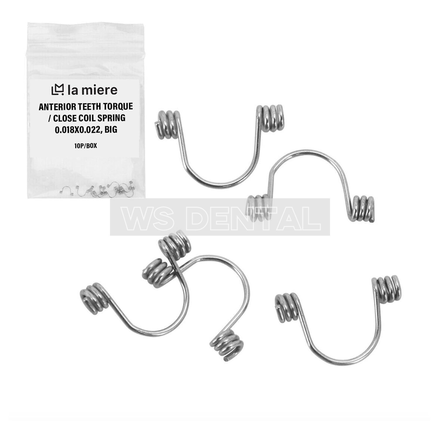 Dental Orthodontic Torquing Torque Spring Rectangular Anterior Teeth Wire S/M/L