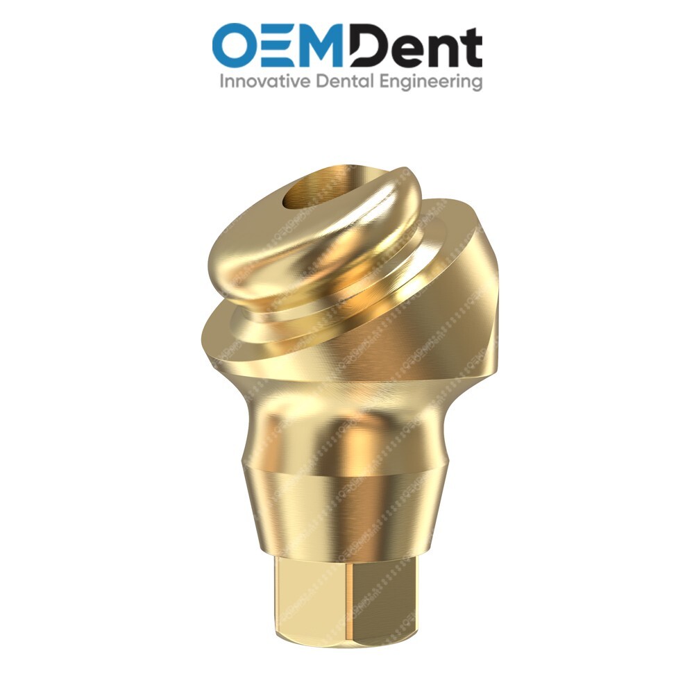 Angulated 30° Click Attachment RP Nobel Active® Compatible Conical Connection