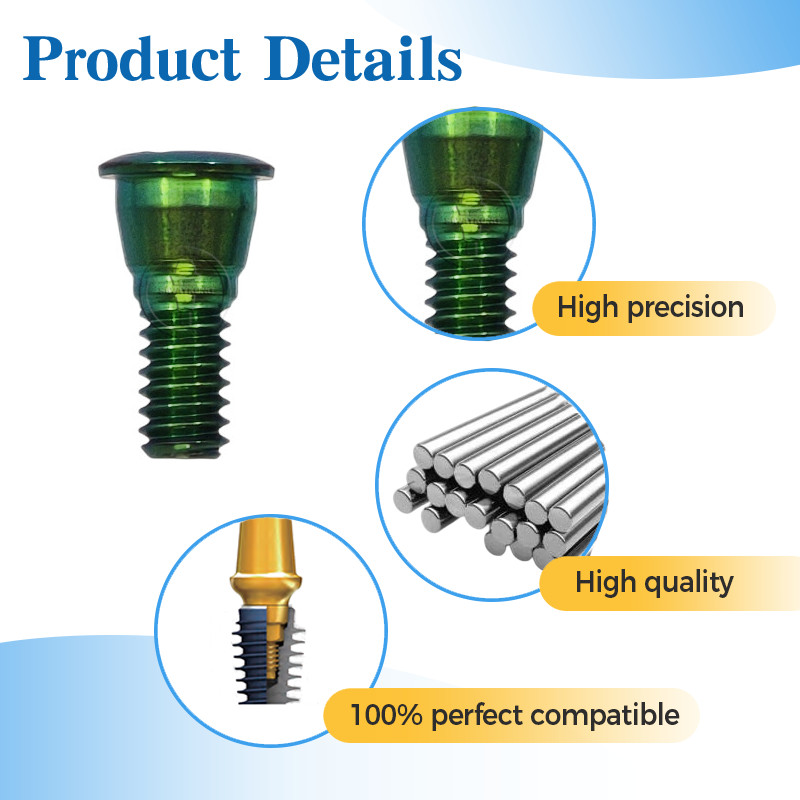 1/5/10/20/50/100 Pcs Dental Titanium Cover Screw Fits Den-tium SuperLine Regular