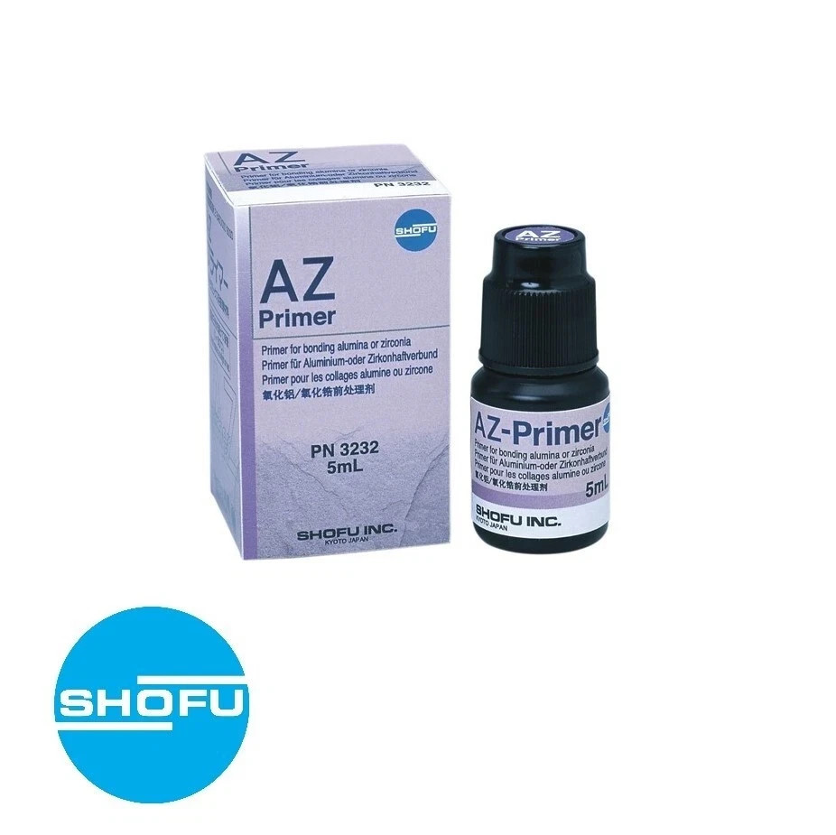 Dental Shofu AZ PRIMER For Bonding Alumina or Zirconia 5ml Bottle -MADE IN JAPAN