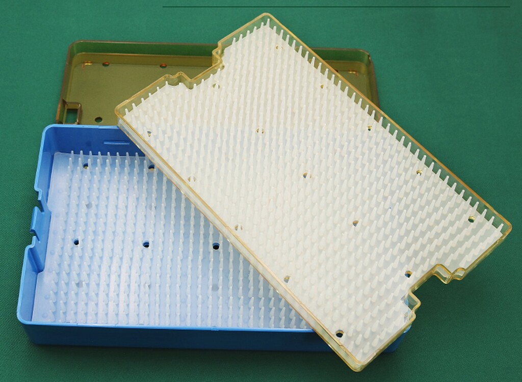 1pc Surgical Autoclavable Surgery Silicone Disinfection Box Tools Ophthalmic/